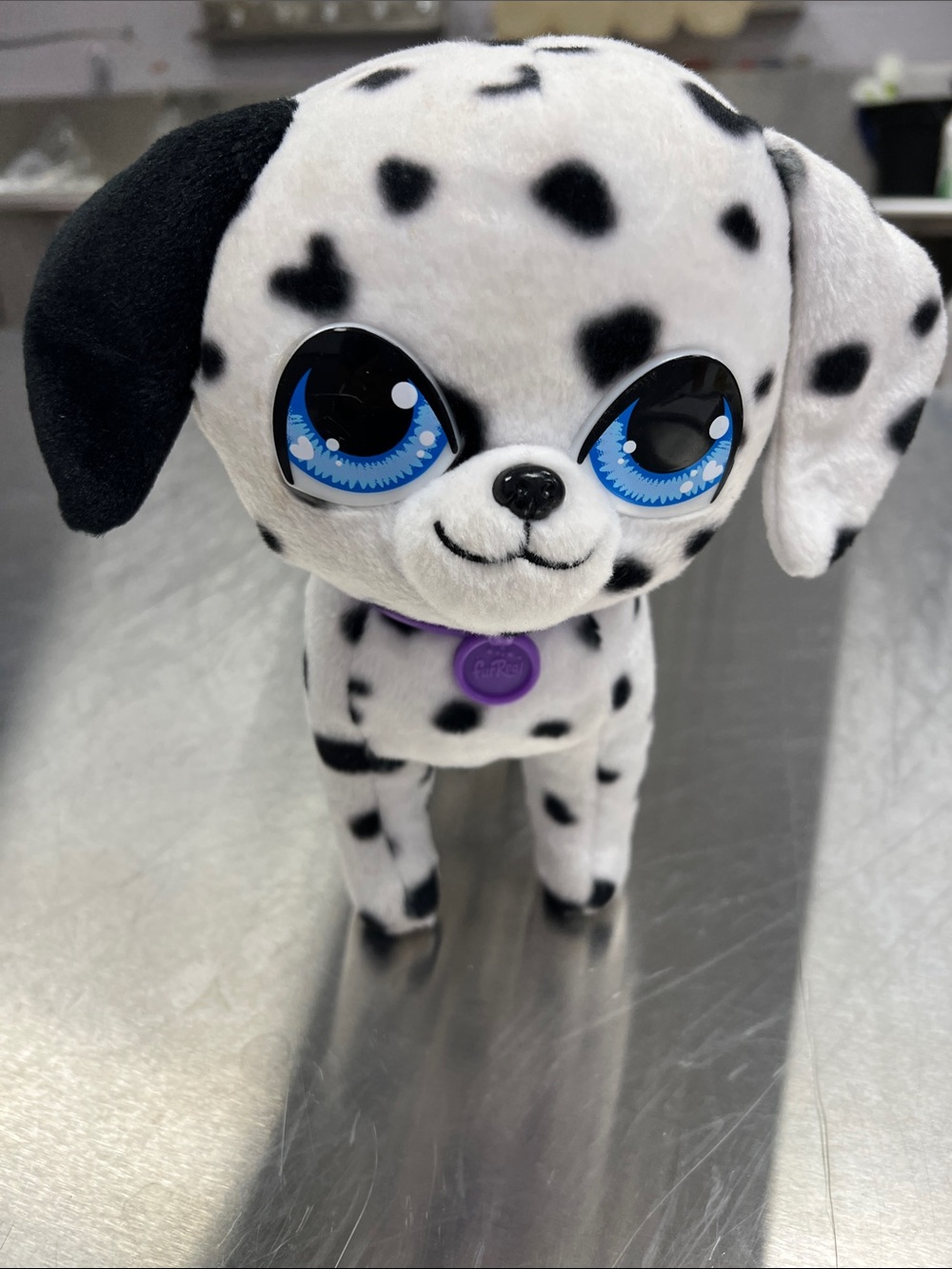Furreal Plush Walking & Talking Dalmatian Puppy Stuffed Animal - Works